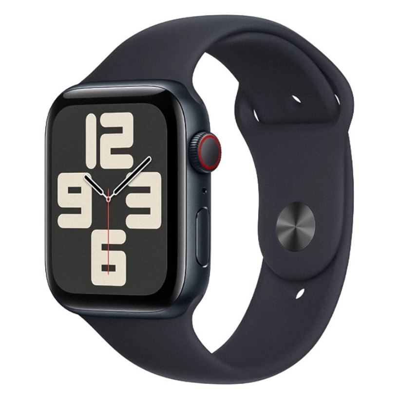 Apple Watch SE 2 MXG23LL/A GPS + Celular Alumínio 44mm Media Noche - Deportiva Media Noche
