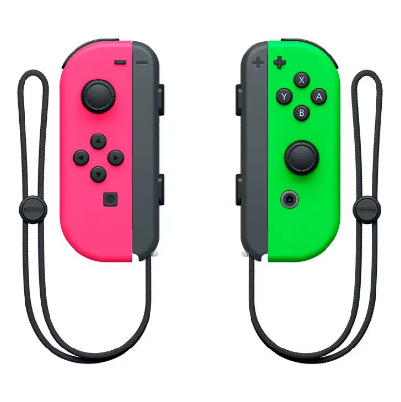 Control Joy-Con Para Nintendo Switch L Y R - Verde/Rosado