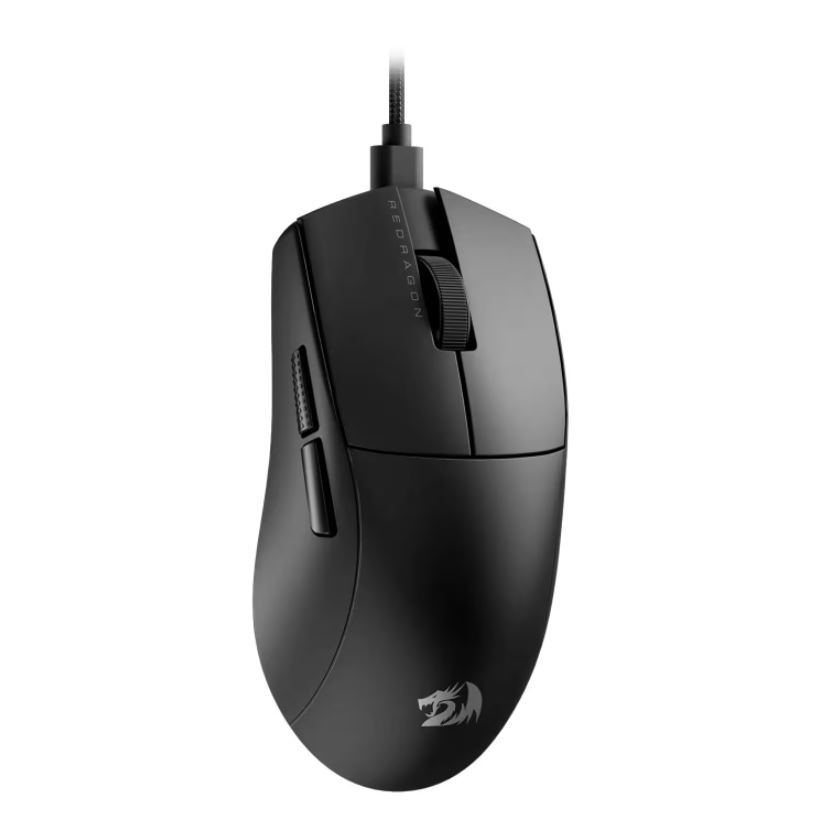 Mouse Redragon King M724P 12400 DPI USB-C - Negro