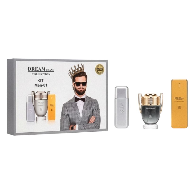 Kit Perfume Dream Brand Collection Men-01 Masculino 25ml