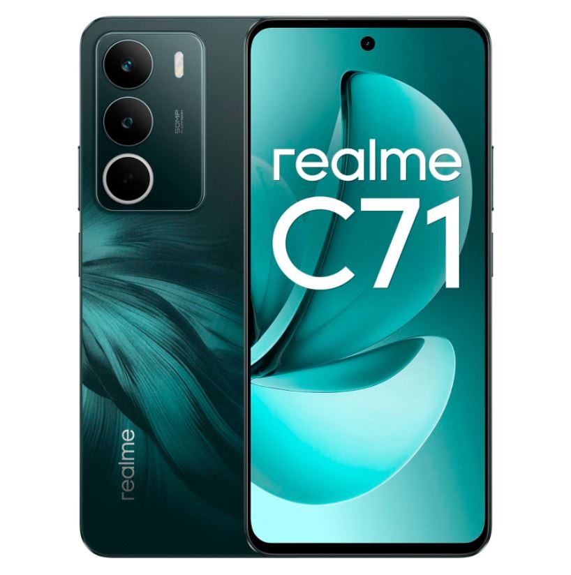 Celular Realme C71 RMX5303 256GB/4GB RAM /Dual SIM /6.67"/50MP /NFC- Verde (Anatel)