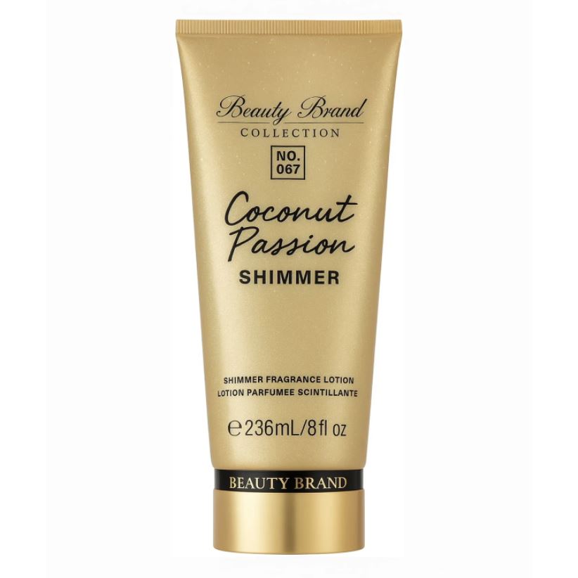 Crema Corporal Beauty Brand 067 Coconut Passion Shimmer Femenino 236ml
