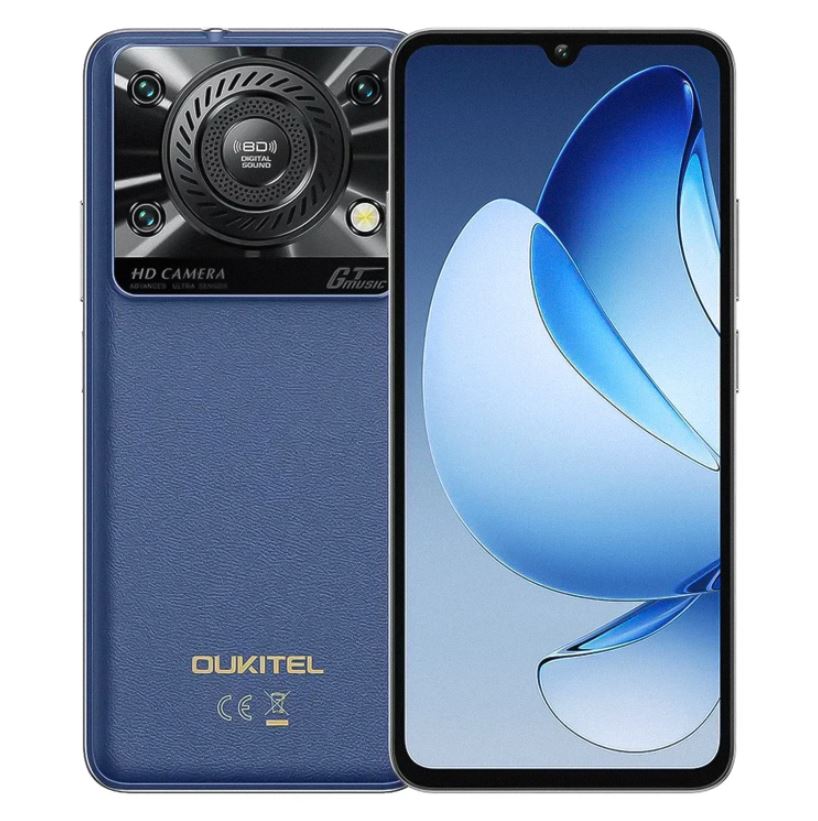 Celular Oukitel C60 128GB 4GB RAM Dual SIM Pant. 6.88" 13MP - Azul