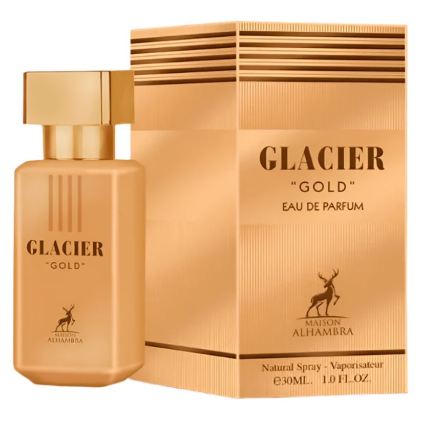 Perfume Maison Alhambra Glacier Gold Eau De Parfum Masculino 30ml
