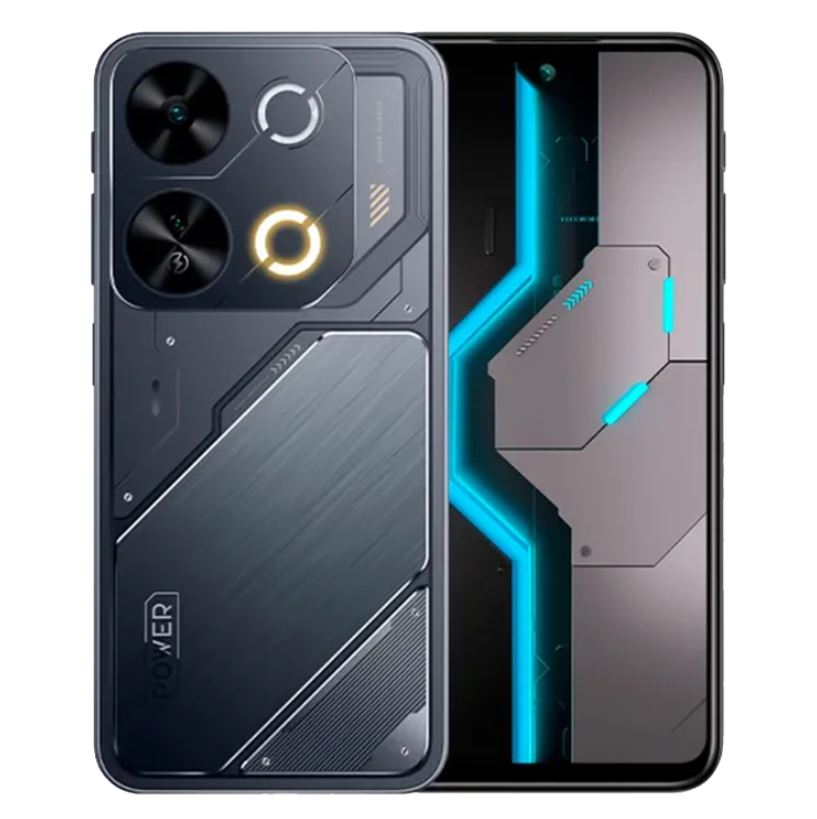 Celular Itel P65 128GB 4GB RAM Dual SIM Tela 6.7" 50MP - Negro (Anatel)