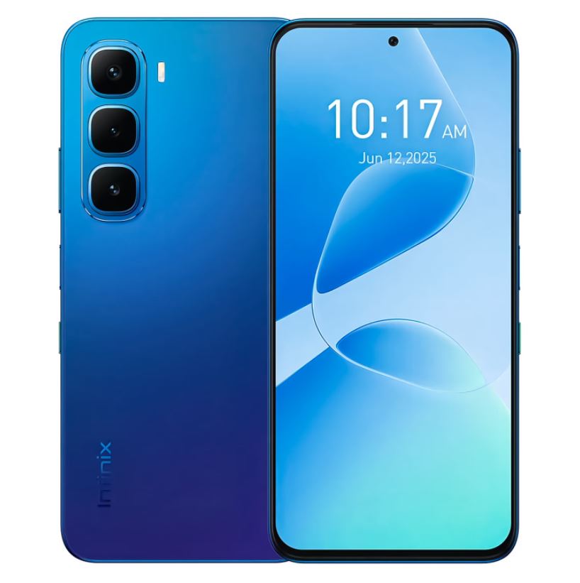 Celular Infinix Hot 60i X6728 256GB 8GB RAM Dual SIM Tela 6.75" - Azul