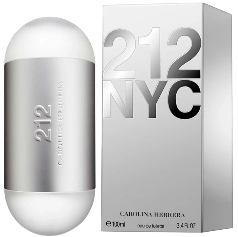 Perfume Carolina Herrera 212 NYC Eau De Toilette Femenino 100ml