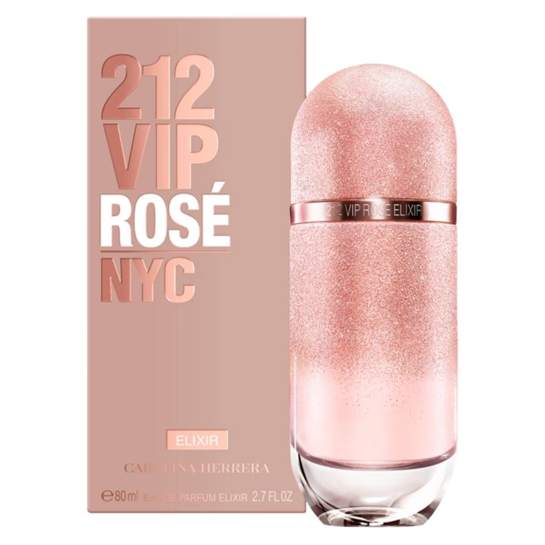 Perfume Carolina Herrera 212 VIP Rosé Elixir Eau De Parfum Femenino 80ml
