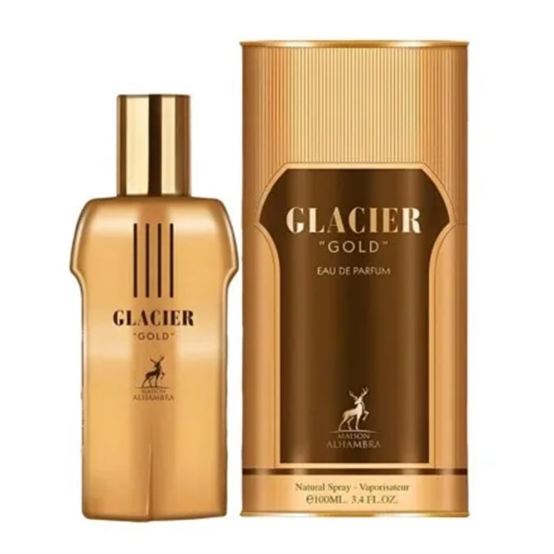 Perfume Maison Alhambra Glacier Gold Eau De Parfum Masculino 100ml