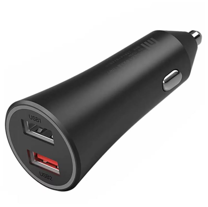 Cargador Vehicular Xiaomi Mi CC06ZM USB 37W - Negro