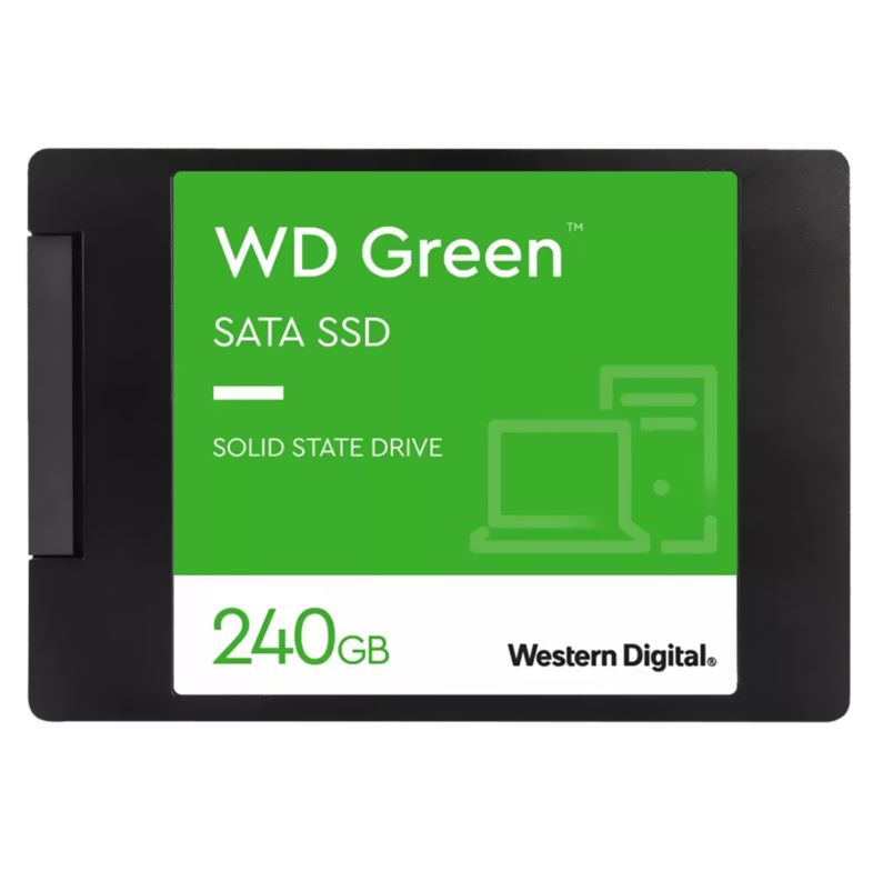 SSD Western Digital 240GB Green 2.5" SATA 3 - WDS240G3G0A
