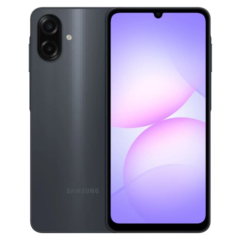 Celular Samsung Galaxy A07 SM-A075M 128GB 4GB RAM Dual SIM Pant. 6.7" - Negro (Caja Slim)