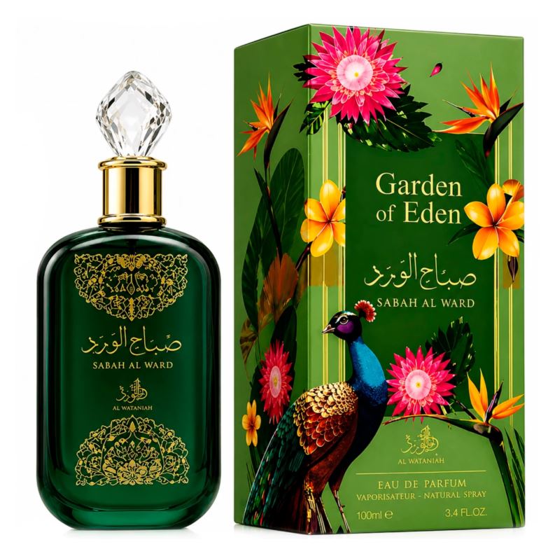 Perfume Al Wataniah Sabah Al Ward Garden Eau De Parfum Femenino 100ml