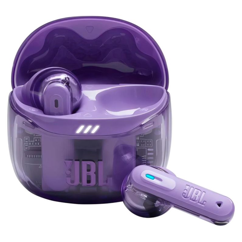 Auricular JBL Tune Flex 2 Ghost Edition Wireless - Lila