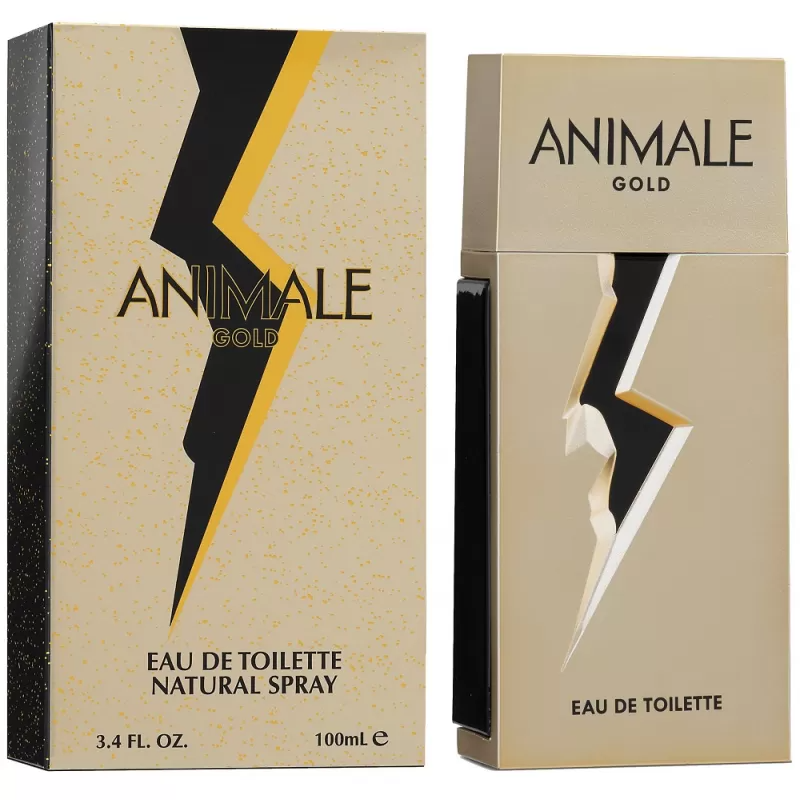 Perfume Animale Gold Eau De Toilette Masculino 100ML