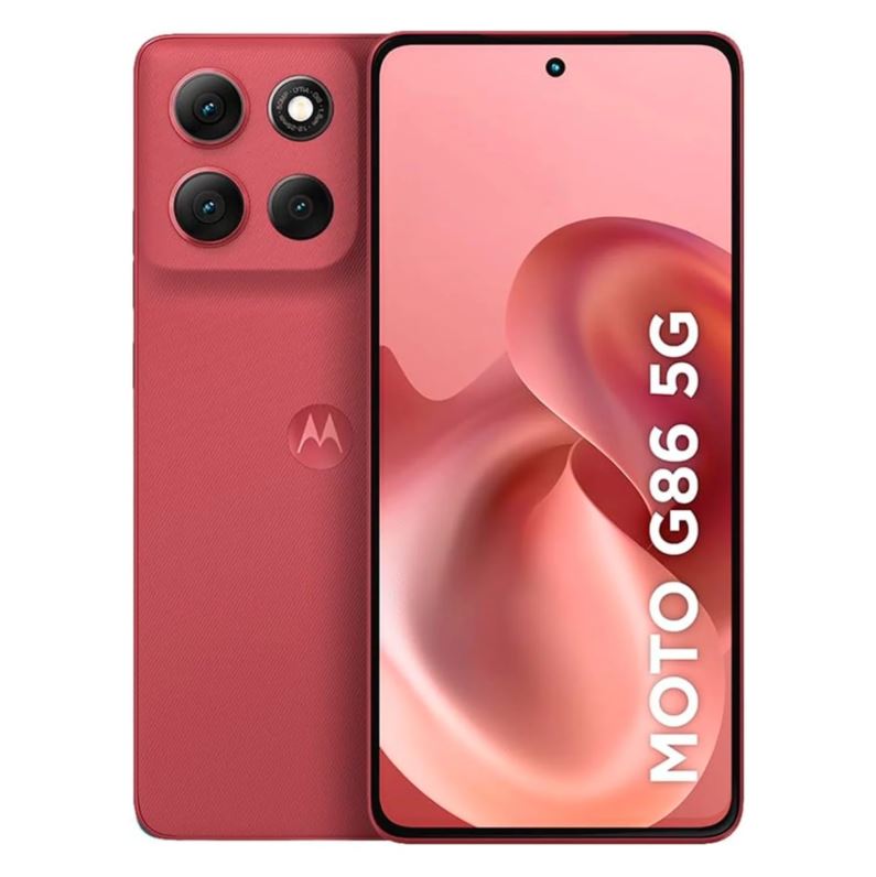 Celular Motorola Moto G86 5G XT-2527-1 512GB 8GB RAM Dual SIM Pant. 6.67" - Rojo