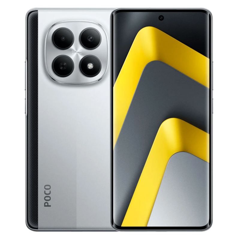 Celular Xiaomi Poco M8 5G 512GB 12GB RAM Dual SIM Pant. 6.77" 50MP - Plateado (Global)