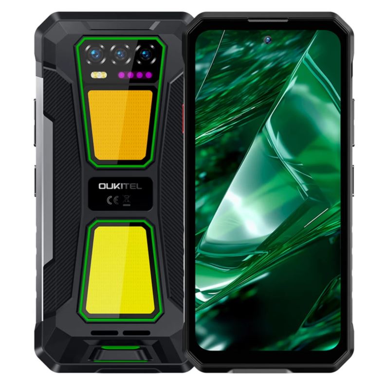 Celular Oukitel WP58 Pro 5G 512GB 8GB RAM Dual SIM Tela 6.7" - Verde