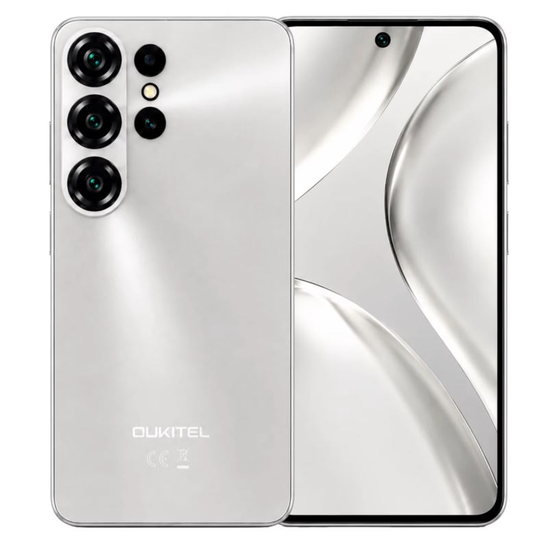 Celular Oukitel C26 128GB 6GB RAM Dual SIM Pant. 6.63" - Titanio