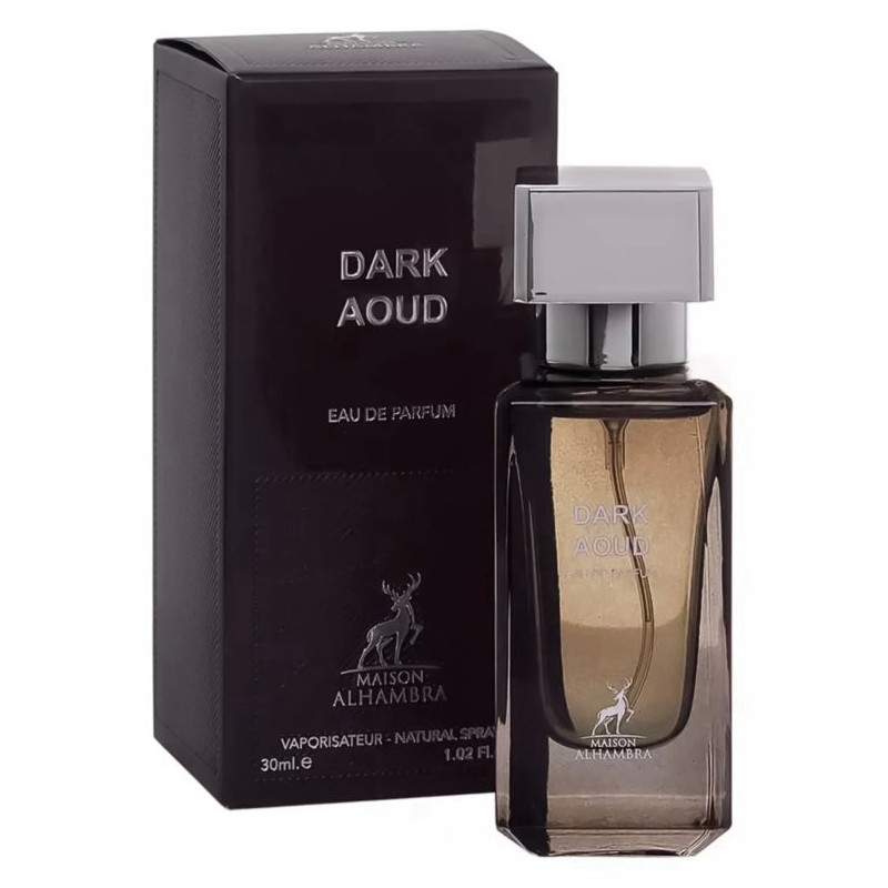Perfume Maison Alhambra Dark Aoud Eau De Parfum Unissex 30ml