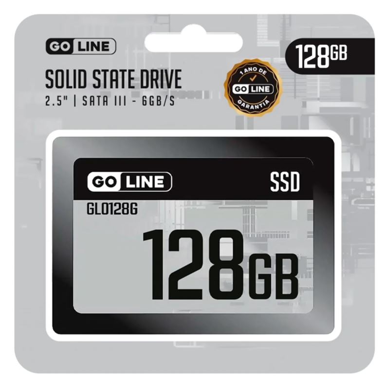 SSD Goline 128GB 2.5" SATA 3 - GL0128G