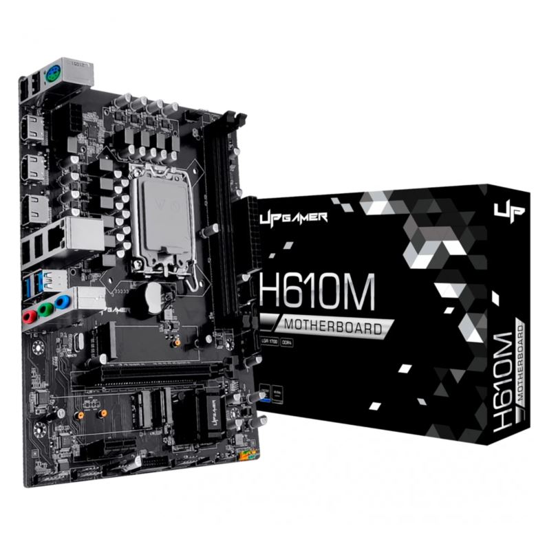 Placa Madre UP Gamer H610M DDR4 Socket LGA 1700 Chipset Intel H610 Micro ATX