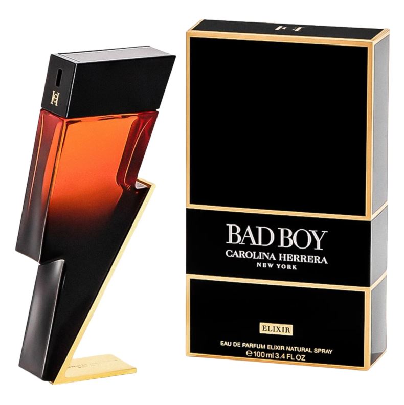 Perfume Carolina Herrera Bad Boy Elixir Eau De Parfum Masculino 100ml