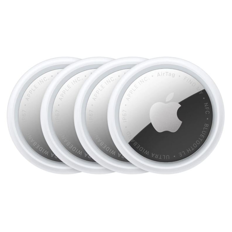 Apple AirTag A2937 MFEA4LL/A 2ª Generación 4 Unidades - Blanco