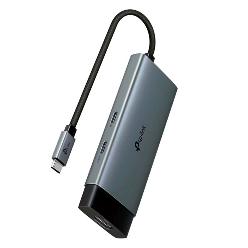 Hub Portátil TP-Link UH5020C USB-C 5 En 1 - Gris